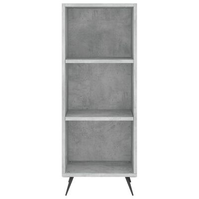 vidaXL Skříň highboard betonově šedá 34,5x34x180 cm kompozitní dřevo