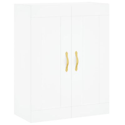 vidaXL Skříň highboard bílá 69,5 x 34 x 180 cm kompozitní dřevo