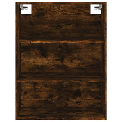 vidaXL Skříň highboard kouřový dub 69,5 x 34 x 180 cm kompozitní dřevo