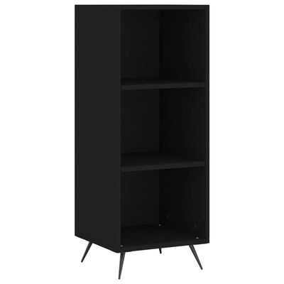 vidaXL Skříň highboard černá 34,5 x 34 x 180 cm kompozitní dřevo