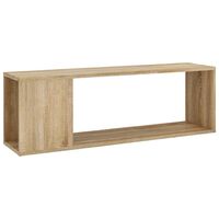 vidaXL TV stolek dub sonoma 100 x 24 x 32 cm kompozitní dřevo