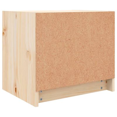 vidaXL Noční stolky 2 ks 40 x 31 x 35,5 cm masivní borové dřevo