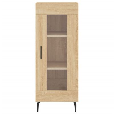 vidaXL Skříň highboard dub sonoma 34,5 x 34 x 180 cm kompozitní dřevo