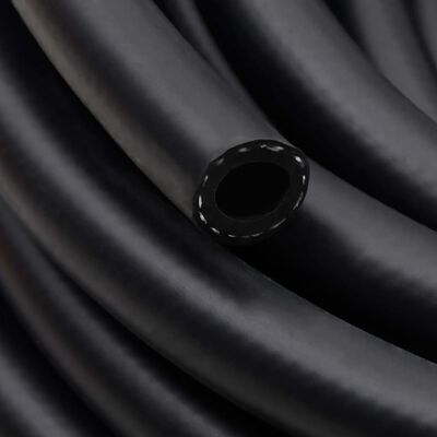 vidaXL Hybridní vzduchová hadice černá 0,6" 100 m pryž a PVC