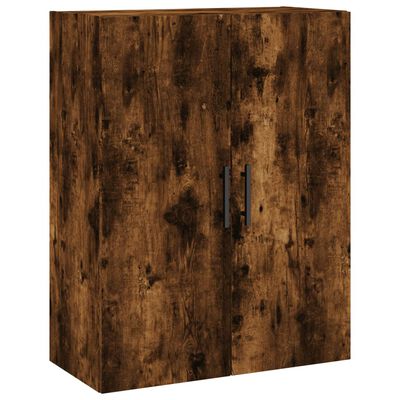 vidaXL Skříň highboard kouřový dub 69,5 x 34 x 180 cm kompozitní dřevo