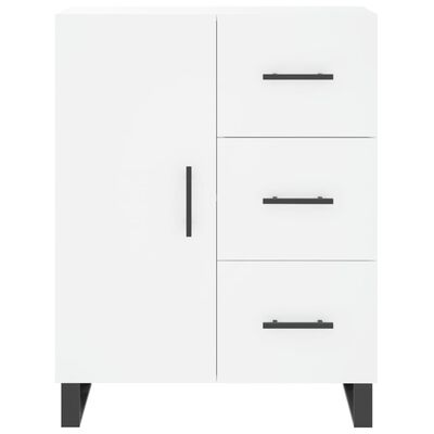 vidaXL Skříň highboard bílá 69,5 x 34 x 180 cm kompozitní dřevo