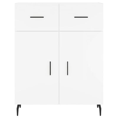 vidaXL Skříň highboard bílá 69,5 x 34 x 180 cm kompozitní dřevo