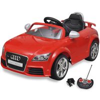 Audi TT RS dětské auto s dálkovým ovládáním červené