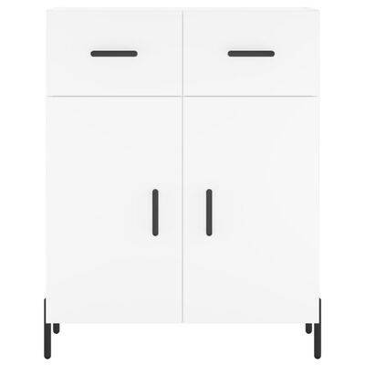 vidaXL Skříň highboard bílá 69,5 x 34 x 180 cm kompozitní dřevo