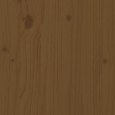 vidaXL 17dílný zahradní jídelní set medově hnědý masivní borové dřevo