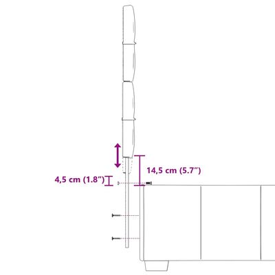 vidaXL Box spring postel s matrací černá 80 x 200 cm textil