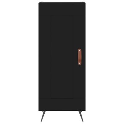 vidaXL Skříň highboard černá 34,5 x 34 x 180 cm kompozitní dřevo