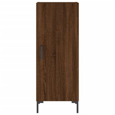 vidaXL Skříň highboard hnědý dub 34,5 x 34 x 180 cm kompozitní dřevo