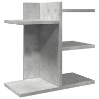 vidaXL Stolní organizér betonově šedý 42x21,5x42 cm kompozitní dřevo