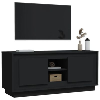 vidaXL TV skříňka černá 102 x 35 x 45 cm kompozitní dřevo