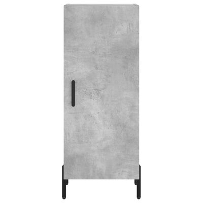 vidaXL Skříň highboard betonově šedá 34,5x34x180 cm kompozitní dřevo