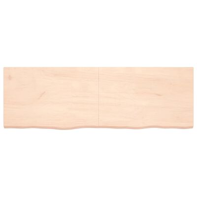 vidaXL Koupelnová deska 180x60x(2-4) cm neošetřené masivní dřevo