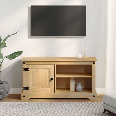 vidaXL TV skříňka Corona 100 x 37 x 52 cm masivní borové dřevo