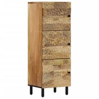 vidaXL Skříň highboard 40 x 33 x 110 cm masivní mangovníkové dřevo