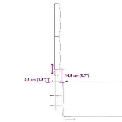 vidaXL Box spring postel s matrací šedá 90x200 cm umělá kůže