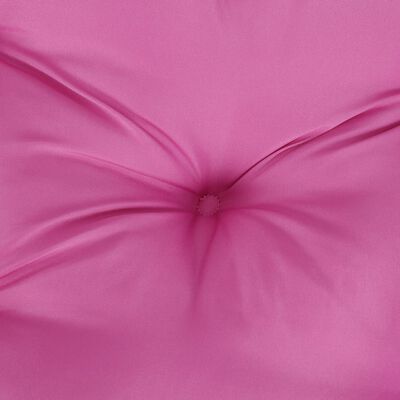 vidaXL Poduška na palety růžová 50 x 50 x 12 cm textil