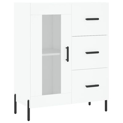 vidaXL Skříň highboard bílá 69,5 x 34 x 180 cm kompozitní dřevo