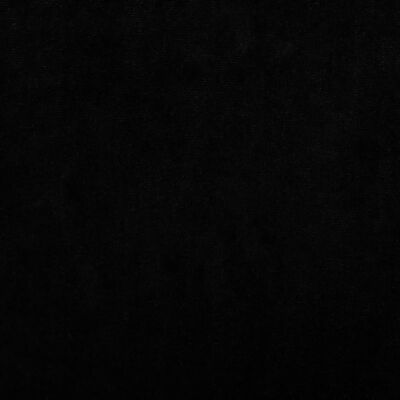 vidaXL Dětská pohovka černá 70 x 45 x 30 cm samet