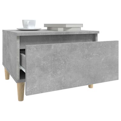 vidaXL Odkládací stolek betonově šedý 50 x 46 x 35 cm kompozitní dřevo