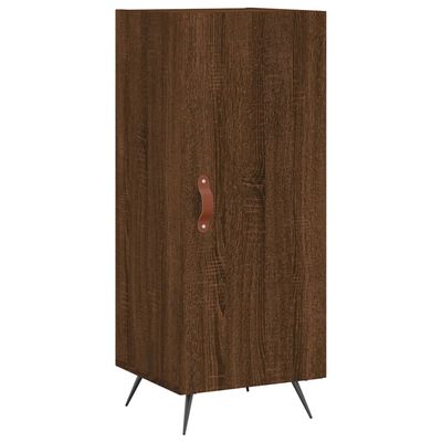 vidaXL Skříň highboard hnědý dub 34,5 x 34 x 180 cm kompozitní dřevo