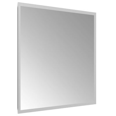 vidaXL Koupelnové zrcadlo s LED osvětlením 50x50 cm