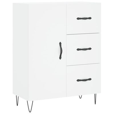 vidaXL Skříň highboard bílá 69,5 x 34 x 180 cm kompozitní dřevo