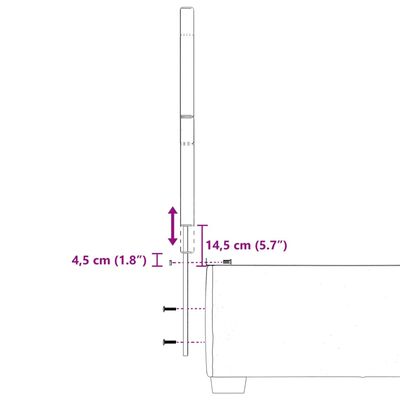 vidaXL Box spring postel s matrací tmavě šedá 90x190 cm samet