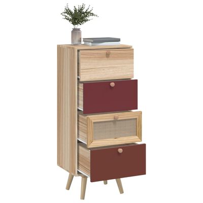 vidaXL Skříň highboard se zásuvkami 40 x 30 x 95 cm kompozitní dřevo