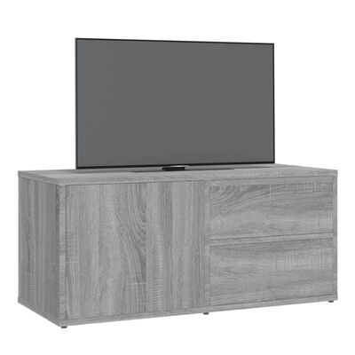 vidaXL TV skříňka šedá sonoma 80 x 34 x 36 cm kompozitní dřevo