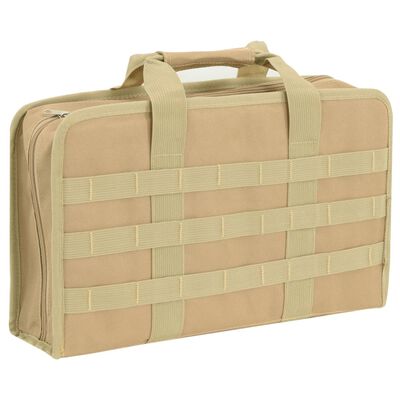 vidaXL Taška na pistoli khaki 40 x 24 x 10 cm oxfordská tkanina