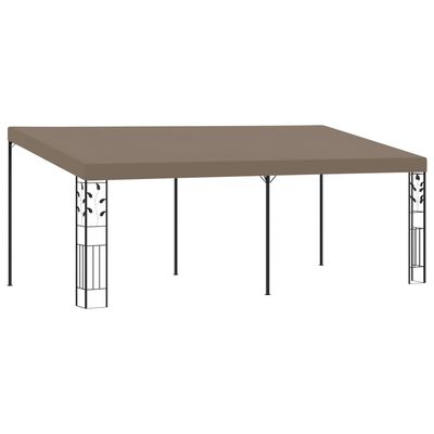 vidaXL Altán ke zdi 6 x 3 x 2,5 m taupe