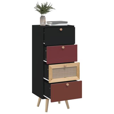 vidaXL Skříň highboard se zásuvkami 40 x 30 x 95 cm kompozitní dřevo