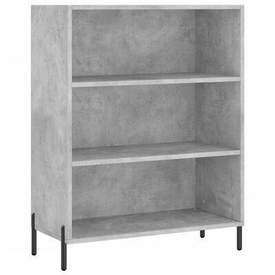 vidaXL Skříň highboard betonově šedá 69,5x34x180 cm kompozitní dřevo