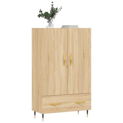 vidaXL Skříň highboard dub sonoma 69,5 x 31 x 115 cm kompozitní dřevo