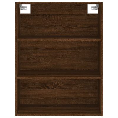 vidaXL Skříň highboard hnědý dub 69,5 x 34 x 180 cm kompozitní dřevo