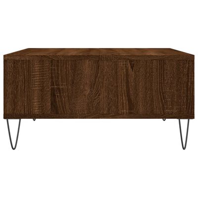 vidaXL Konferenční stolek hnědý dub 60 x 60 x 30 cm kompozitní dřevo