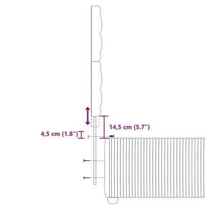 vidaXL Box spring postel s matrací modrá 120 x 190 cm samet