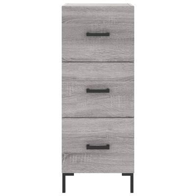 vidaXL Skříň highboard šedá sonoma 34,5 x 34 x 180 cm kompozitní dřevo