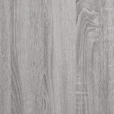 vidaXL Knihovna s 5 policemi šedá sonoma 80x30x154 cm kompozitní dřevo