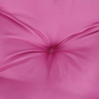 vidaXL Kulatý sedák růžový Ø 60 x 11 cm oxfordská tkanina