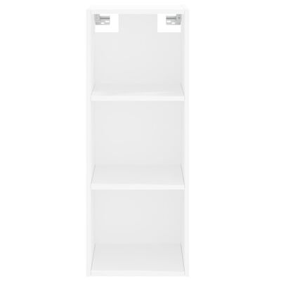 vidaXL Skříň highboard bílá 34,5 x 34 x 180 cm kompozitní dřevo