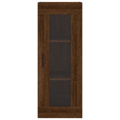 vidaXL Skříň highboard hnědý dub 34,5 x 34 x 180 cm kompozitní dřevo