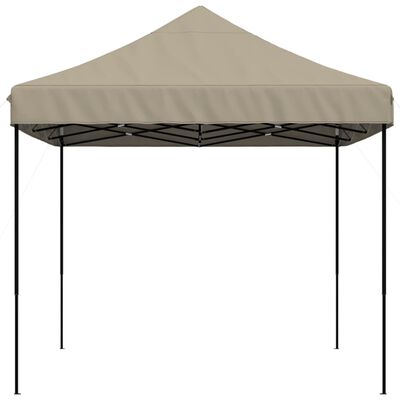 vidaXL Skládací party stan pop-up taupe 410 x 279 x 315 cm