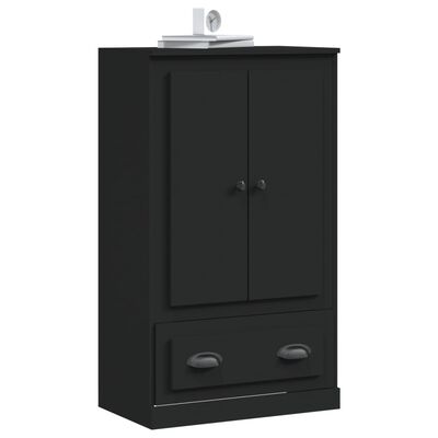 vidaXL Skříň highboard černá 60 x 35,5 x 103,5 kompozitní dřevo