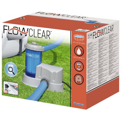 Bestway Průhledné kartušové filtrační čerpadlo Flowclear